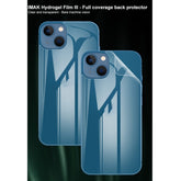 2 PCS IMAK Gebogener Vollbild-Hydrogelfilm-Rückenschutz, Für iPhone 13, Für iPhone 13 mini, Für iPhone 13 Pro, Für iPhone 13 Pro Max